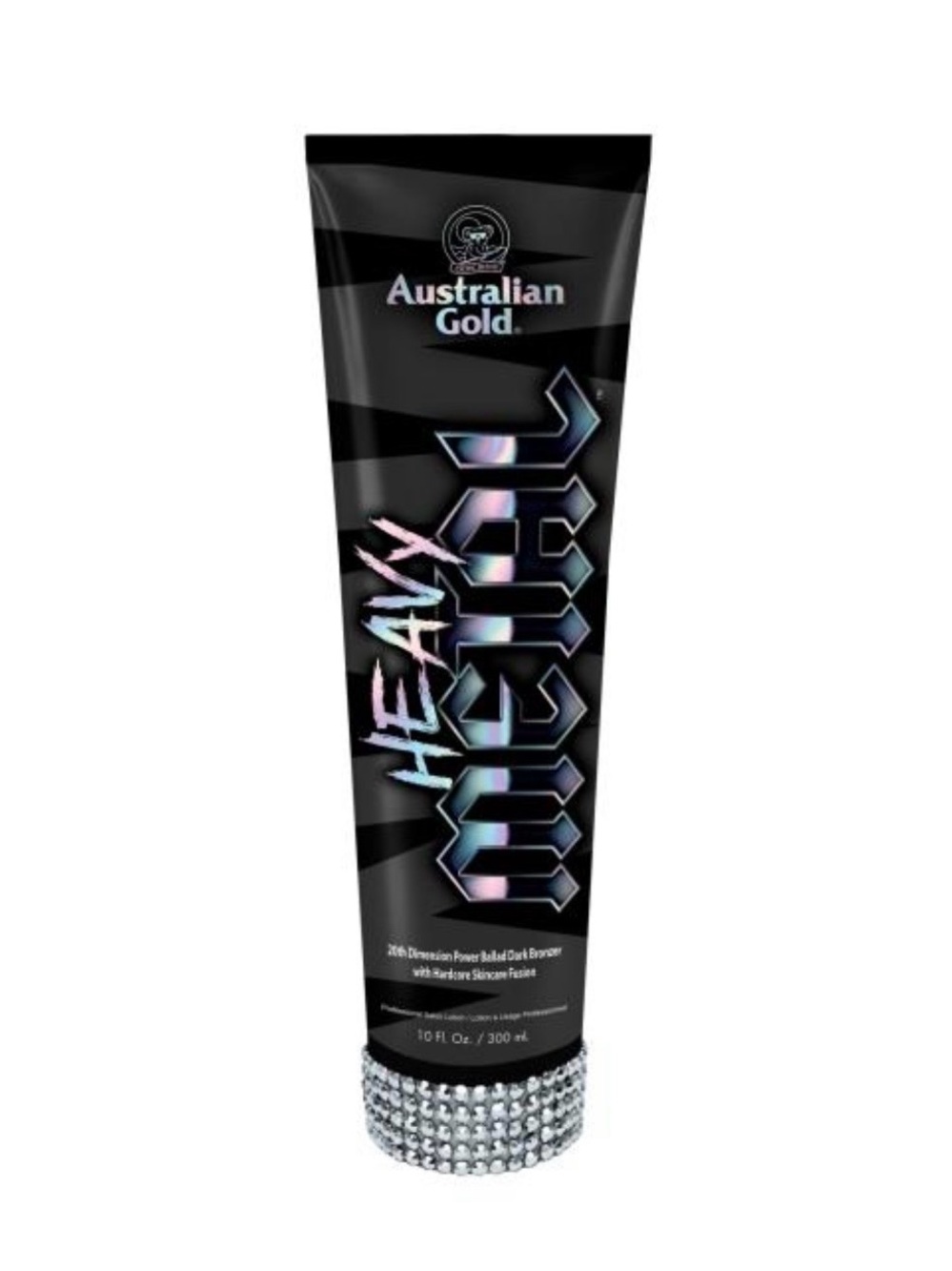 Australian Gold Heavy Metal Indoor Tanning Lotion Tan Accelerator 10 oz